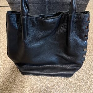 Hammitt Black Leather Tote Bag